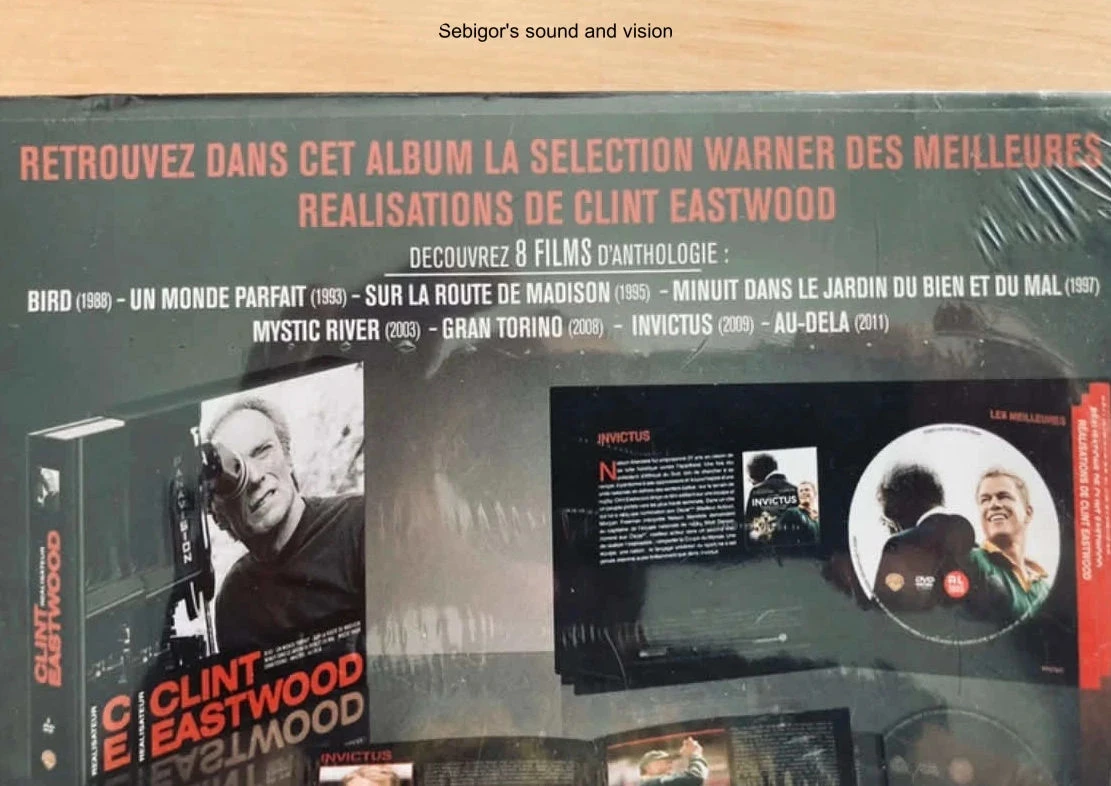 Caja de 8 DVD de Clint Eastwood director. – photo 4